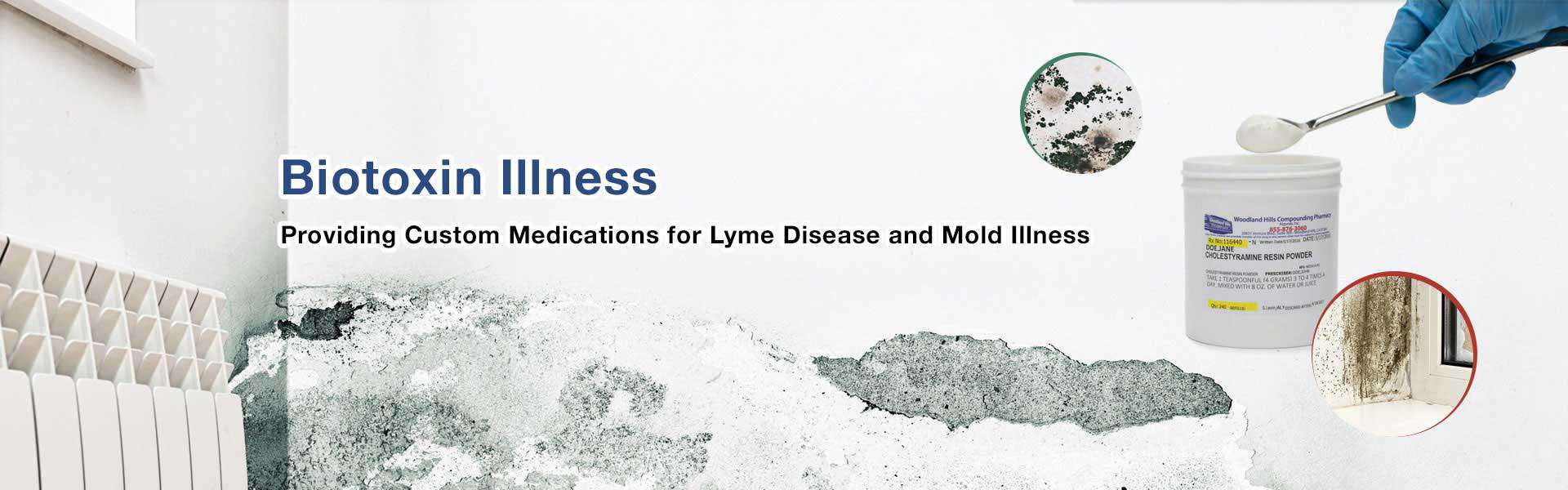 we make custom medications for lyme disease and mold illness
